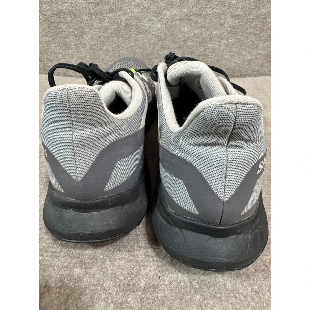Salomon Ultra Flow Gore-Tex Running Shoes Mens 11.5 Grey White Trail Gorpcore
